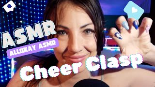 ASMR CHEER CLASP clapping