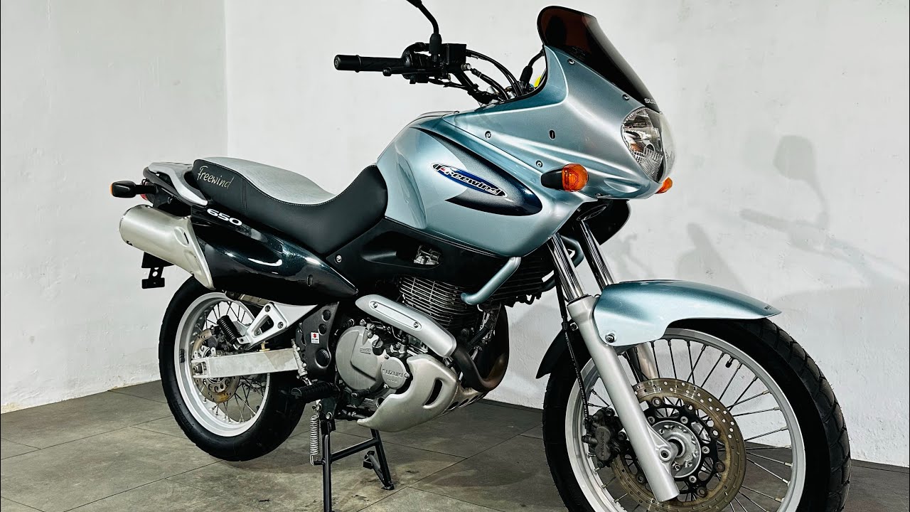 Suzuki Xf650 Freewind - YouTube