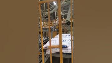 Robot gắp bao trong nhà máy thức ăn gia súc | Global Wind - Robot Hàn Công Nghiệp