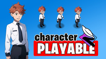 Create Playable Characters and Levels for Your Visual Novel