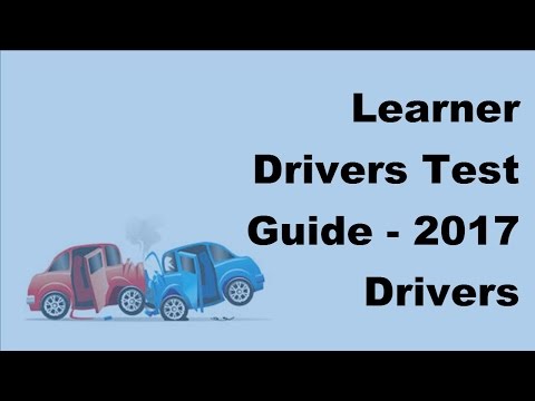 Learner Drivers Test Guide -  2017 Drivers Learners Test Facts