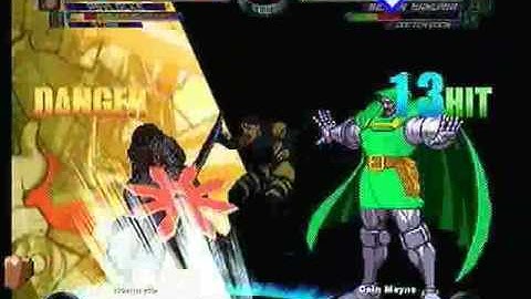 MvC2 Online (360): Brett (MSP) vs Dr Who (Sam/Doom/Cyke) 10 .:2.26.10:.
