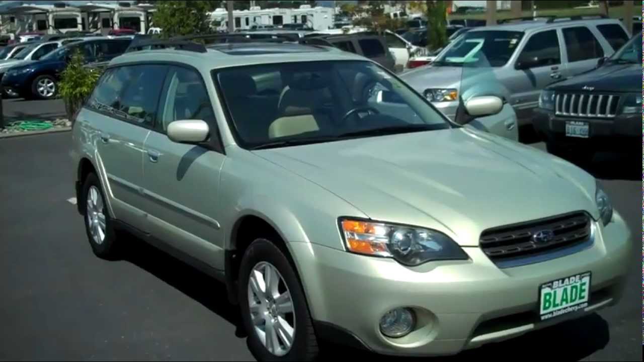 2005 Subaru Outback 2.5XT Limited YouTube