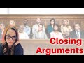 Coffee & Cursey Words | Closing Arguments a Lawyer's Perspective