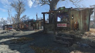 County crossing -Trade hub settlement build (no mods) FALLOUT 4