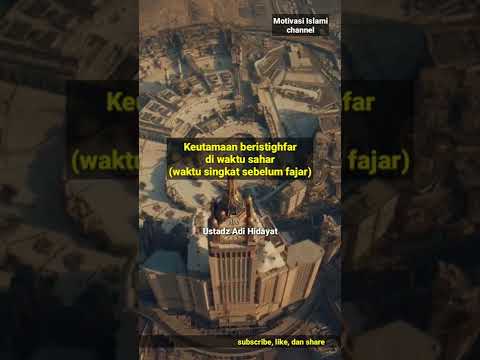 Keutamaan Beristighfar di Waktu Fajar