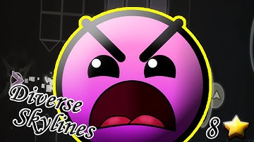 "Diverse Skylines" by Animized | Geometry Dash 2.2