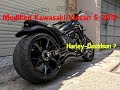 Modified Kawasaki Vulcan S 2018 look like Harley-Davidson By LEEAT Moto | MOTO INTRODUCTION