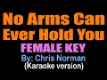 NO ARMS CAN EVER HOLD YOU / FEMALE KEY - Chris Norman (karaoke version)