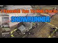 SnowRunner Tips Essential To Help You Get Ahead