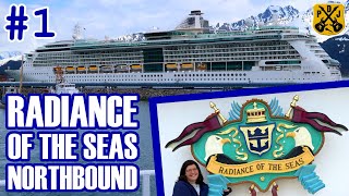 Radiance Of The Seas Northbound Pt.1 - Embark, Balcony Cabin Tour, Vancouver Sailaway, Live Music