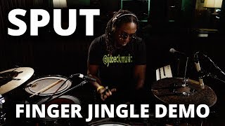 Robert 'Sput' Searight - Meinl Finger Jingle Drum Set Groove Demo