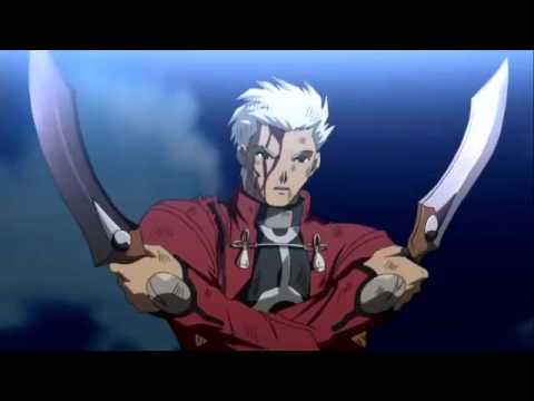 Fate Stay Night 理想の果て アーチャーvsバーサーカー バトルシーン Youtube