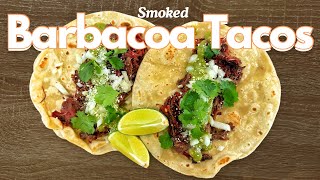 Barbacoa Tacos W/ Homemade BUTTER TORTILLAS | Weber Kettle