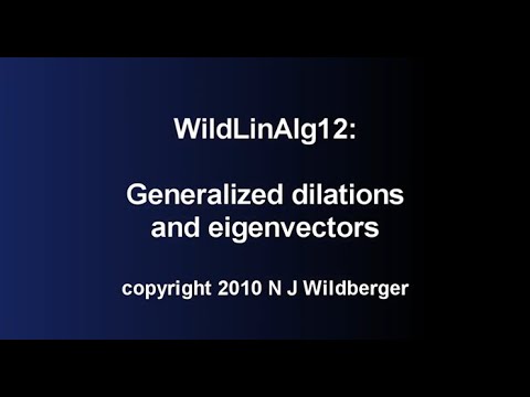 Generalized dilations and