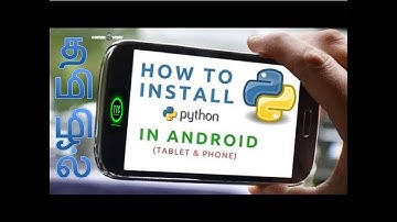 HOW TO INSTALL PYTHON IN ANDROID DEVICE || TAMIL