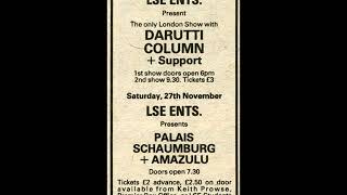 The Durutti Column-The Missing Boy (Live 11-20-1982)