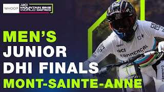 RACE HIGHLIGHTS | Men's Junior | Mont-Sainte-Anne | UCI Downhill World Cup