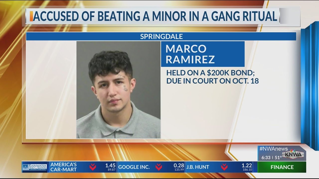 Springdale man accused of beating minor as part of gang ritual - YouTube