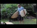 Shaping wood surfboards