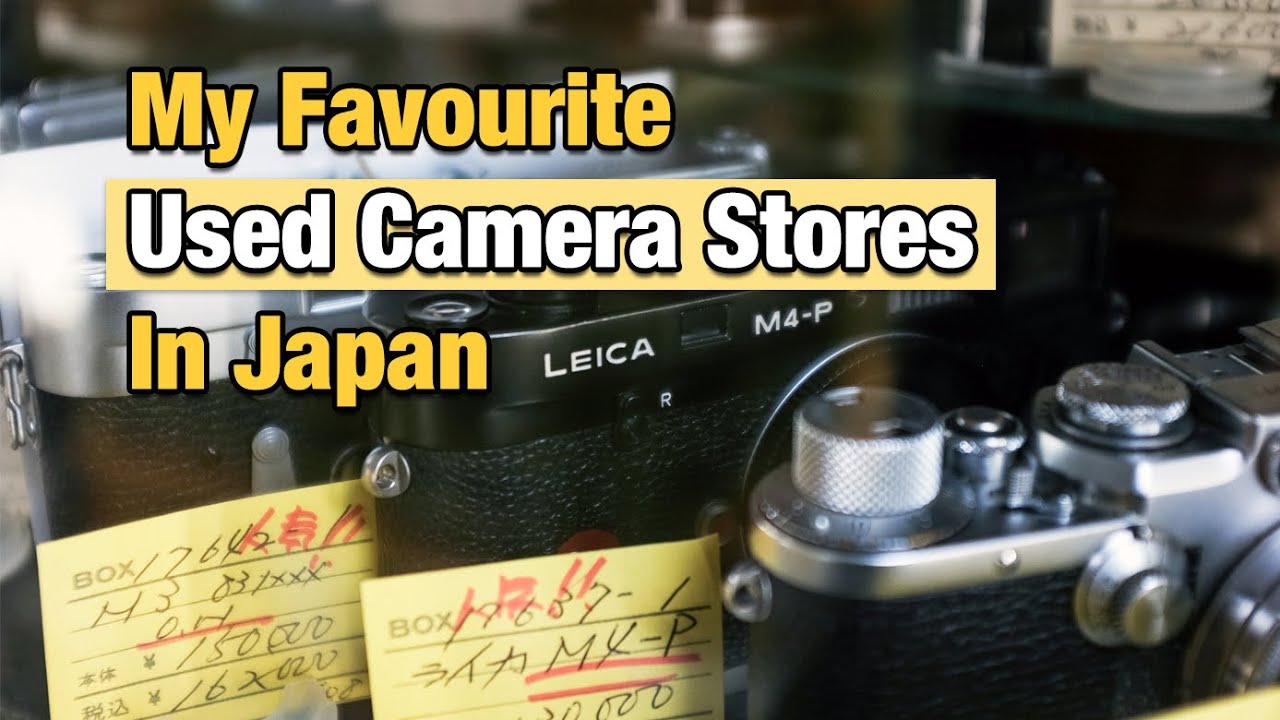 My Favourite Used Camera Stores In Japan - YouTube
