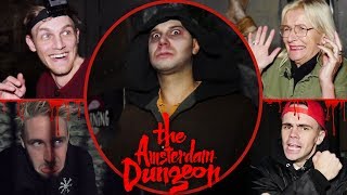 ENGE MOMENTEN in the AMSTERDAM DUNGEON! (met LINKTIJGER, IRMA KNOL, DON KAAKLIJN & MILAN)