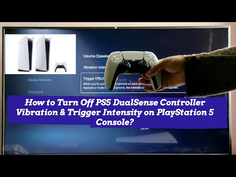 How to Turn Off PS5 DualSense Controller Vibration & Trigger Intensity