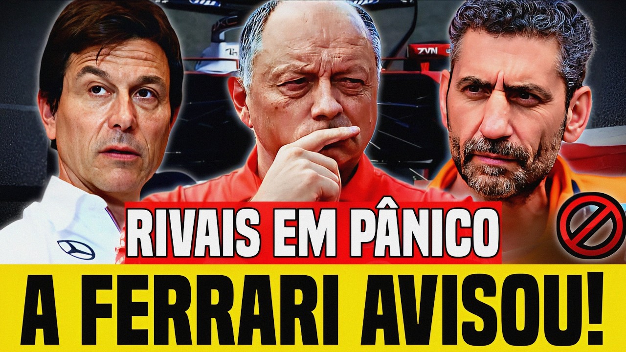 🚨O VETO da Ferrari que deixou Wolff e Stella em DESESPERO
