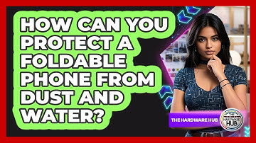 How Can You Protect A Foldable Phone From Dust And Water? - The Hardware Hub