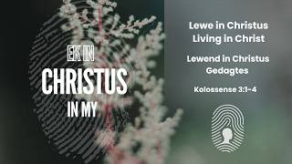 Deo Gloria Oggend Diens - 31 Mei 2026