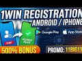 1win Registration 2026: How to Create 1win Account &amp; Verify