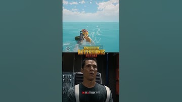 Insane Water Reflection In BGMI Mobile Vs COD Mobile 🔥🥶 #wzm #codwzm #shorts #cod #bgmi #pubg