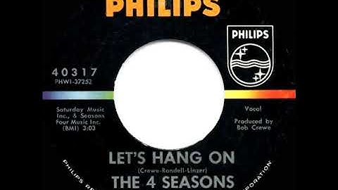 1965 HITS ARCHIVE: Let’s Hang On - Four Seasons (a #1 record)