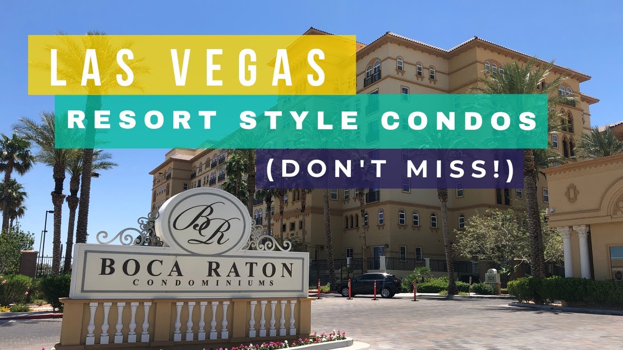 Boca Raton Las Vegas High Rise Condo Preview YouTube