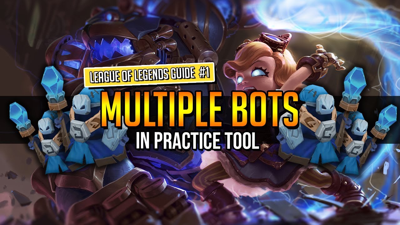 How to add more bots to practice tool YouTube