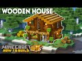 Minecraft: How to Build a Wooden House | Wooden Survival House Tutorial