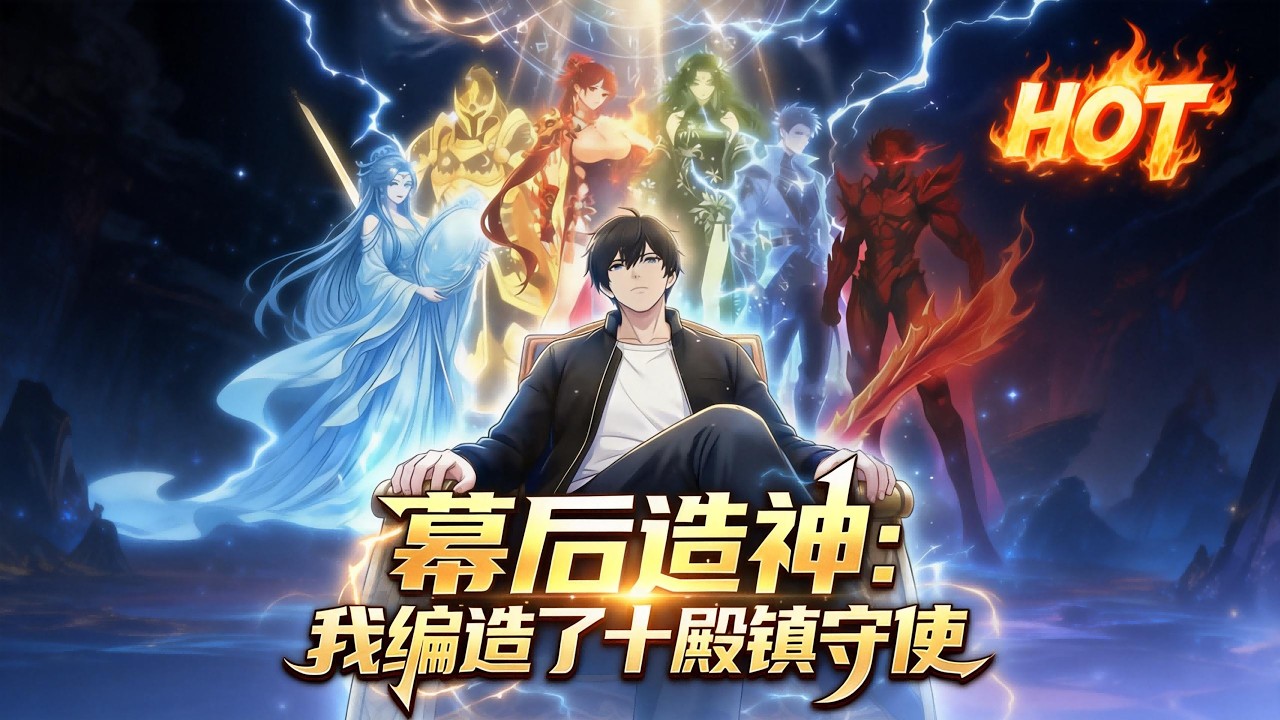 💥💥💥【FULL】《幕后造神：我编造了十殿镇守使》#最新漫劇全集 #漫劇 #熱門漫劇 #漫劇推薦 #AI #阿星推文