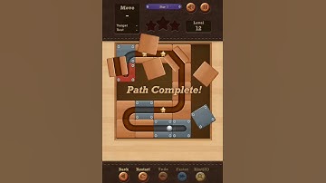 Roll the Ball slide puzzle Star J Pack Level 12 Solution