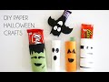 DIY Halloween Crafts for Kids (Paper crafts, costume, chocolate gifts)