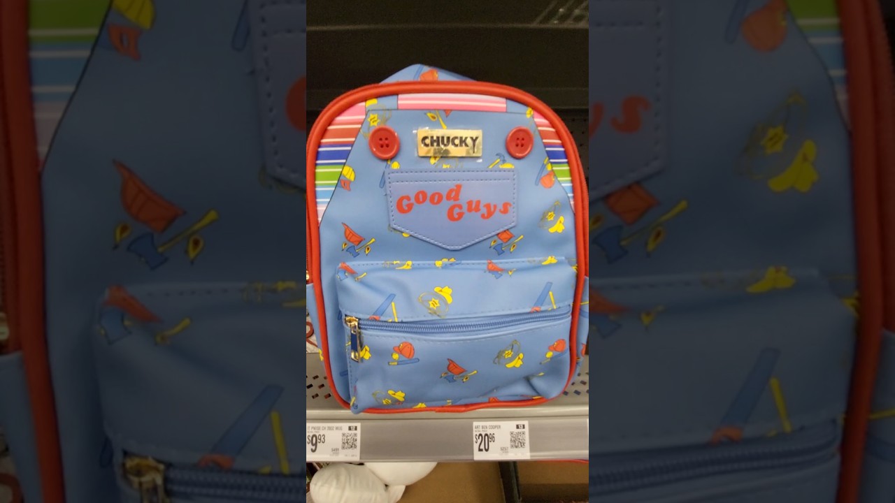 Рюкзак Чаки «Хорошие парни» — жуткие идеи подарков — сувениры с изображением злой куклы Чаки из ф...