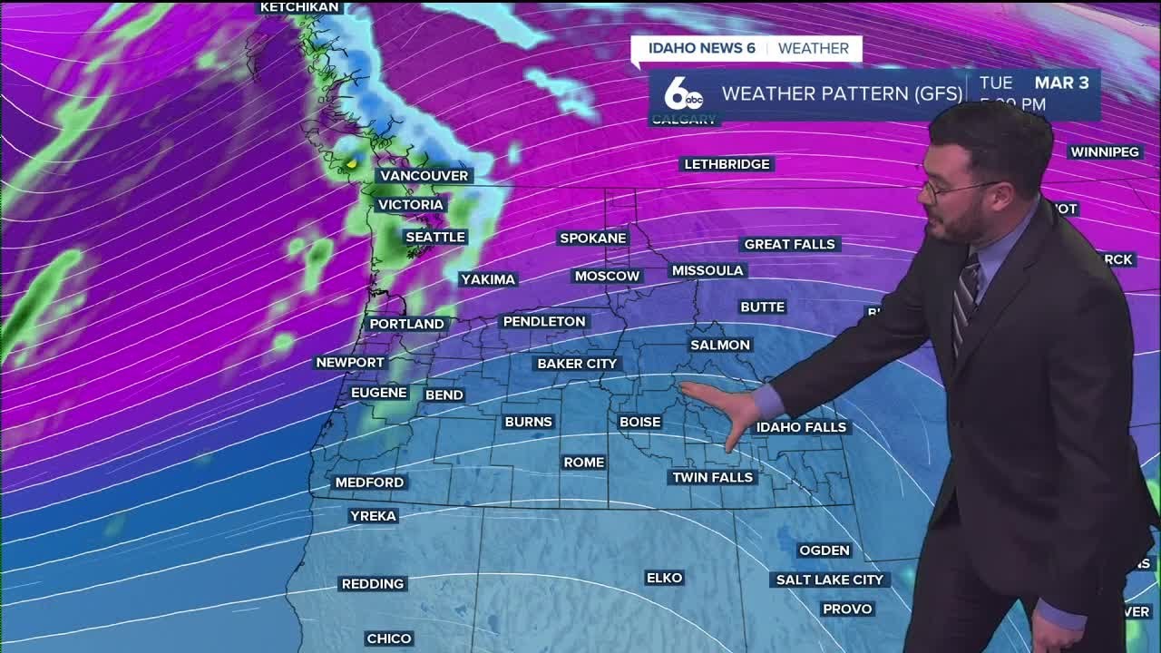 March starts with showers over the first week