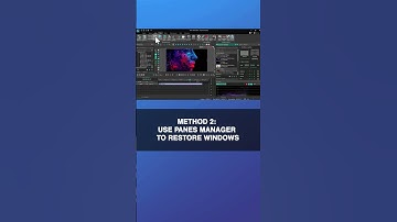 🎬 How to Reopen Closed Windows in VSDC #shorts