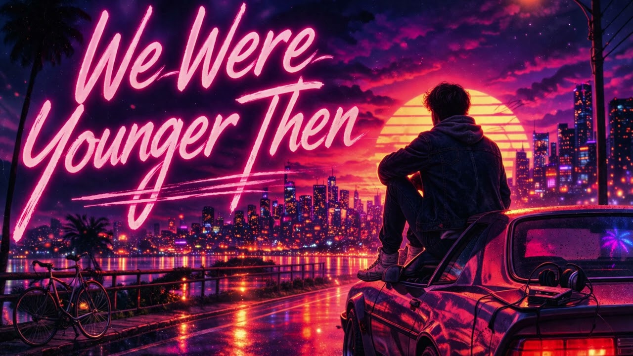 The Synthwave Protocol – We Were Younger Then 🌆 Emotional Synthwave | 80s Night Drive