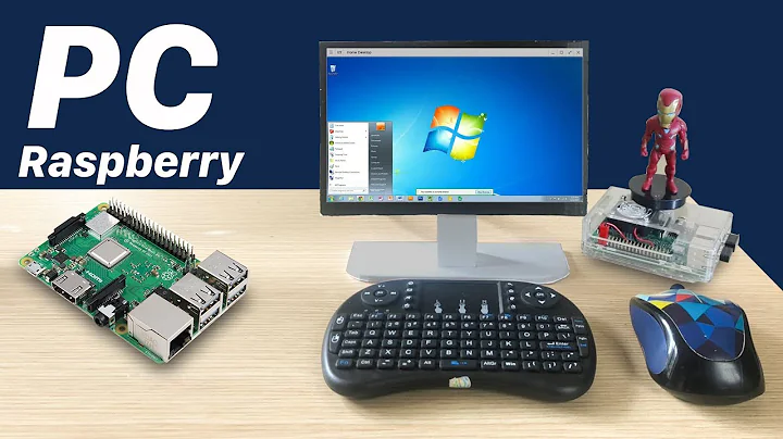 Làm Máy Tính PC Với Raspberry Pi 3 như thế nào? Chạy UBUNTU | How to Make Mini PC - Computer mini