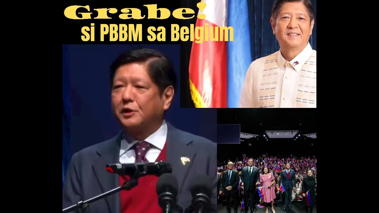 Grabe si PBBM sa Belgium  | PBBM speech asean-eu summit