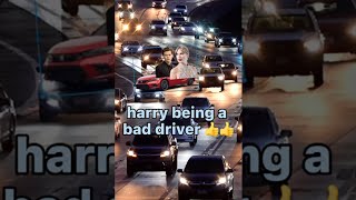 pov harry’s a bad driver #shorts #taylorswift