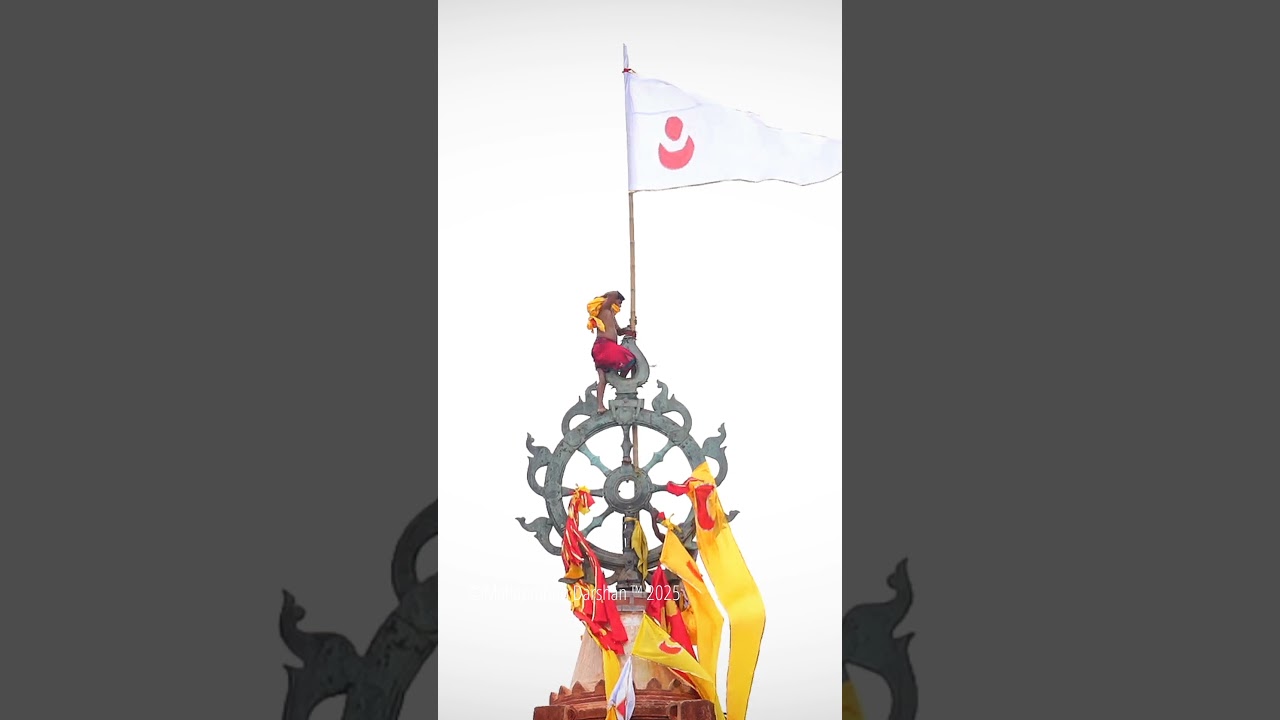 flag changing rituals on shree jagannath temple puri 22-June -2025#puri #jagannath #live #sorts