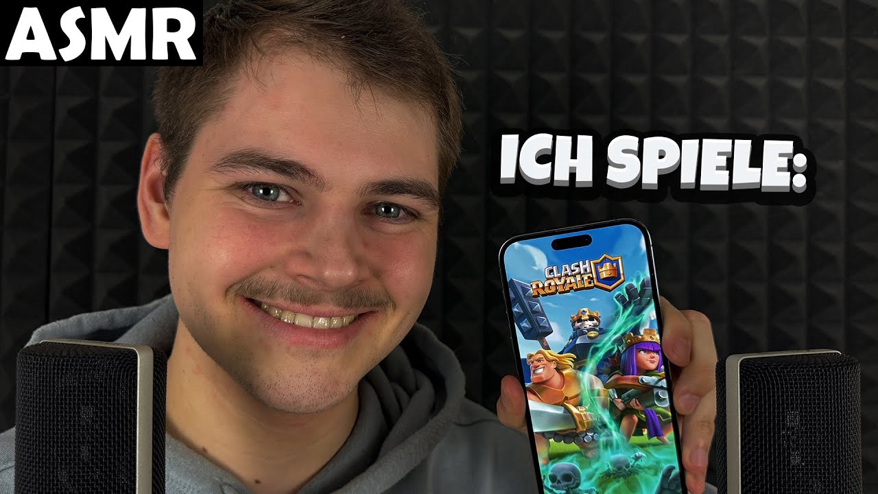 ASMR - ICH SPIELE CLASH ROYALE [GAMING] (GERMAN) | ASMR Tony