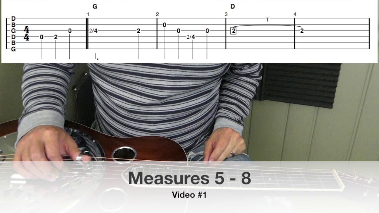 "Blueridge Mountain Blues" Dobro Lesson Preview YouTube