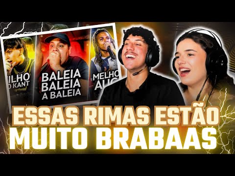 30 RIMAS SATISFATÓRIAS NAS BATALHAS DE RIMA! 🥶| GUZERA REACT 🔥